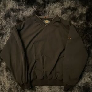 Cabela's Dark V-Neck Sweater